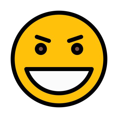 Kötü ya da şeytan izole beyaz arka plan üzerinde