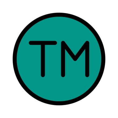 Ticari marka özelliği işaret illüstrasyon vektör 