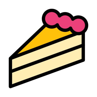 parti pasta, vektör çizim