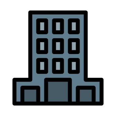 Ticaret Merkezi Ofis, vektör çizim