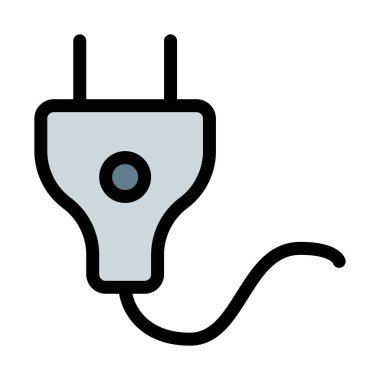 Eklenti symbol izole vektör çizim