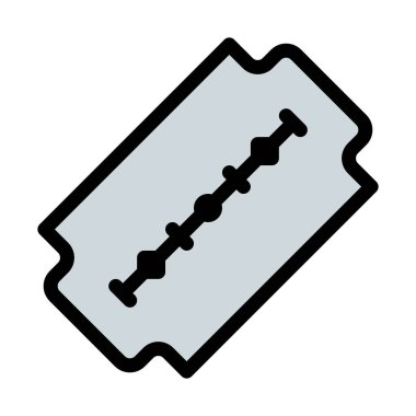 Tıraş bıçağı, basit simge keskin