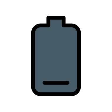 Kritik pil bildirimi vektör çizim 