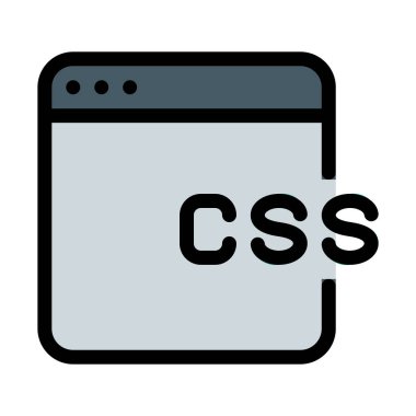 CSS programlama yazılım, vektör çizim