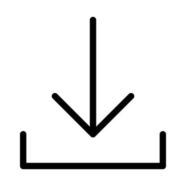 Beyaz arka plan üzerinde izole işareti oku indir