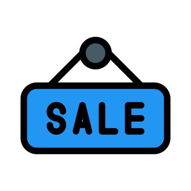 Satılık tabela vektör çizim üzerinde