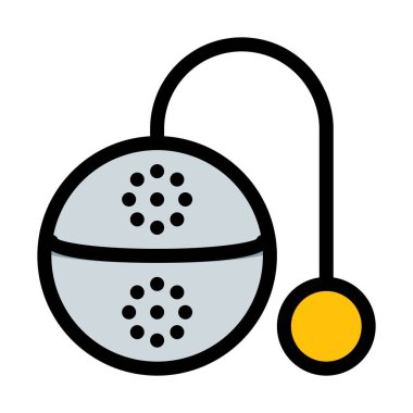 çay elek vektör çizim 