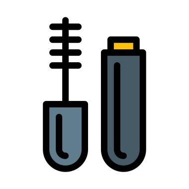 Göz kapağı maskara vektör çizim