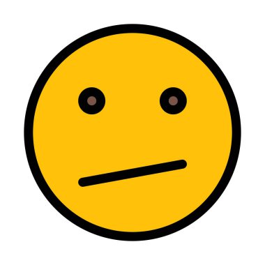 Beyaz arka plan üzerinde izole garip yüz Smiley