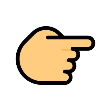 Poke veya yön, basit simgesi