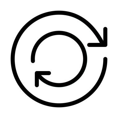 Çift Kişilik döndürmek beyaz arka plan üzerinde izole saat yönünde