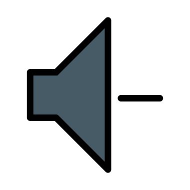 Ses ayarı beyaz arka plan üzerinde izole azaltmak