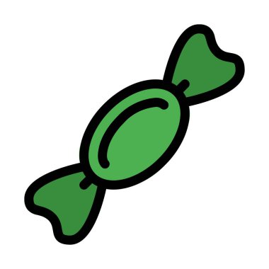 Şeker Wrapped, vektör çizim şeker