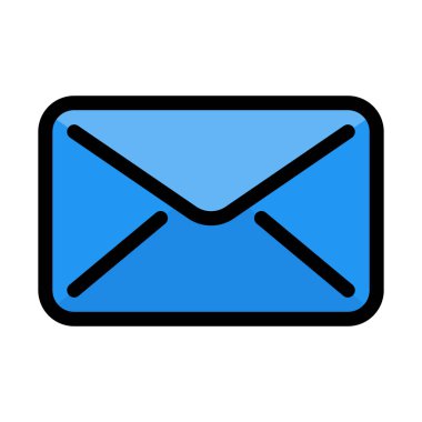 Posta veya ileti vektör çizim