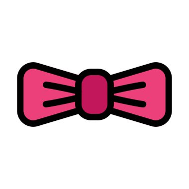 şık papyon, vektör çizim