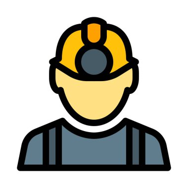 İşçi veya işçi, vektör çizim