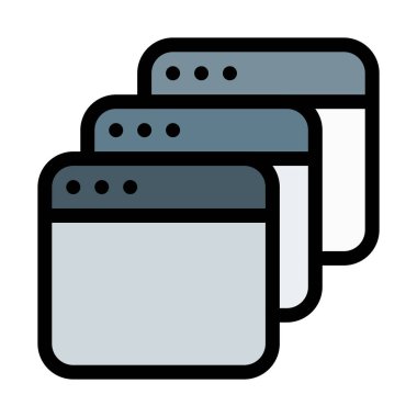 Pencere geçiş vektör çizim çok sayı