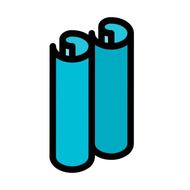 set vektör çizim Kağıt rulolar