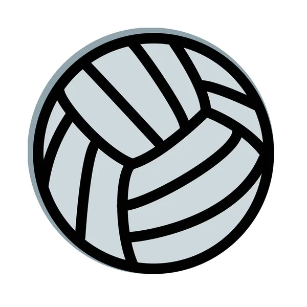 Volley Ball Jogo Livre — Vetor de Stock