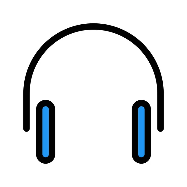 Casque Audio Sans Fil Illustration Vectorielle Simple — Image vectorielle