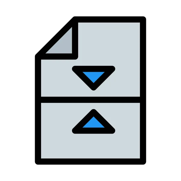 Fusionner Combiner Fichier — Image vectorielle