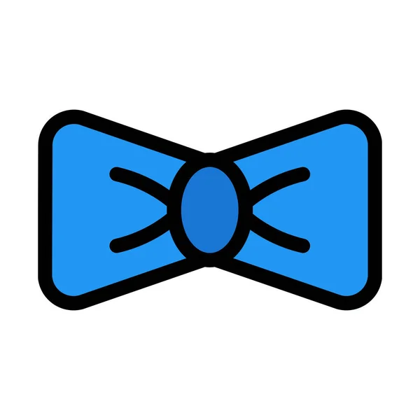 Bow Tie Neckwear Ilustración Vectorial — Vector de stock
