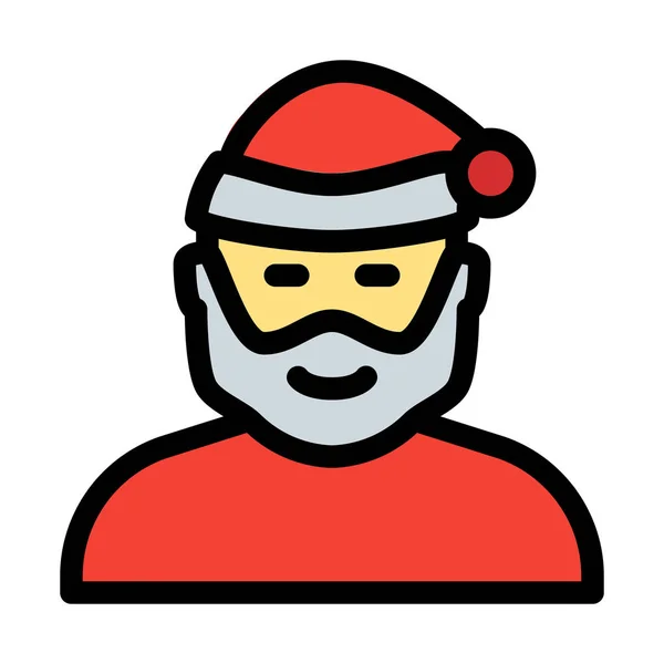Christmas Santa Claus Vektorillustration — Stock vektor