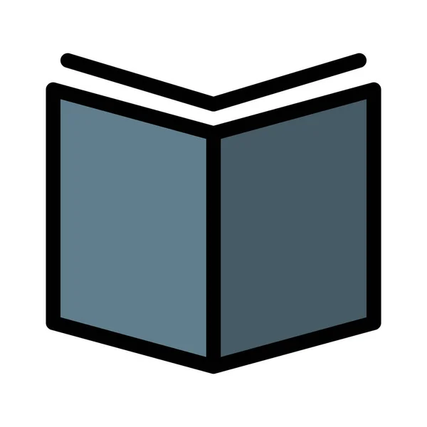 Open Textbook Contenido Ilustración Vectorial — Vector de stock