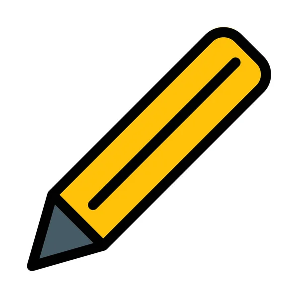 Drawing Pencil Isolated Vector Illustration — Stock Vector