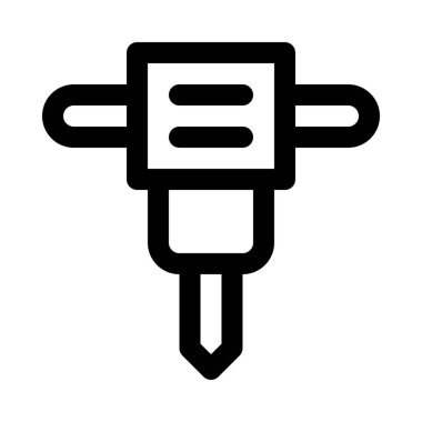 Jack çekiç aracı arka plan yakın çekim