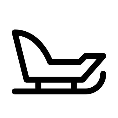 Kızak - Santa ride arka plan yakın çekim