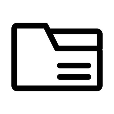 Arşiv klasörü tam arka izole kapatmak