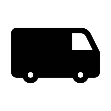 Minibüsün arka plan arka plan ayırmak izole