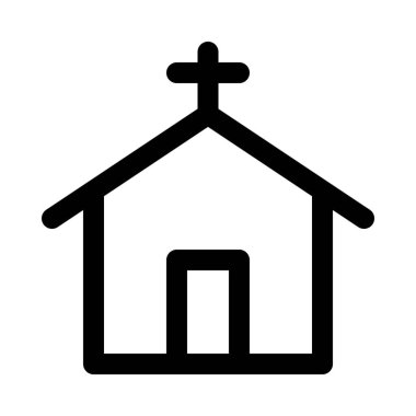 Kilise - yakın kadar izole Hıristiyan dini yer arka plan