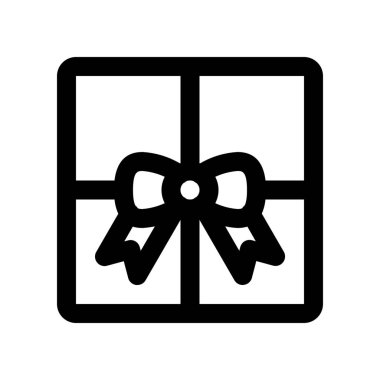 Xmas hediye kutusu arka izole kapatmak