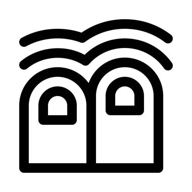 Jest arka plan izole çift dokunun