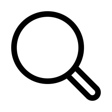 İzole Büyüteç arka plan yakın çekim