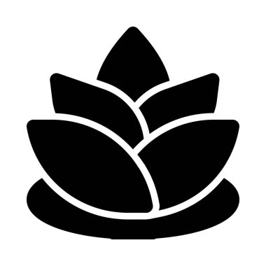 Su lotus bitki arka izole kapatmak