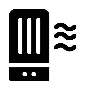 Hava Temizleme Cihazı izole makine arka plan yakın çekim