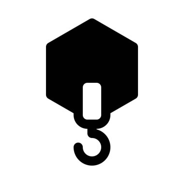 Ağır kaldırma vinç arka izole kapatmak