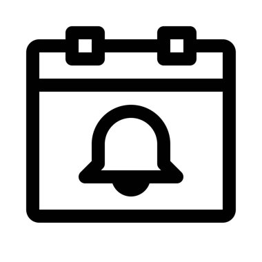 Takvim olay bildirim arka izole kapatmak