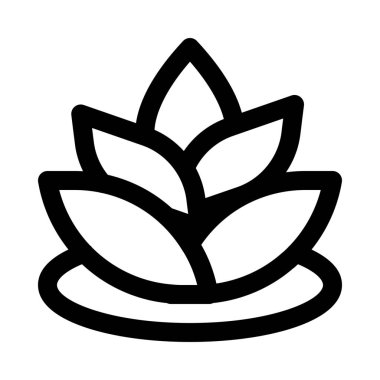 Su lotus bitki arka izole kapatmak