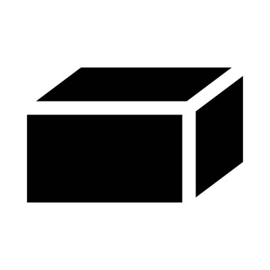 küboid dikdörtgen arka izole kapatmak