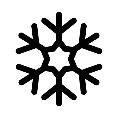 Yıldız ortalanmış kar tanesi arka plan yakın çekim