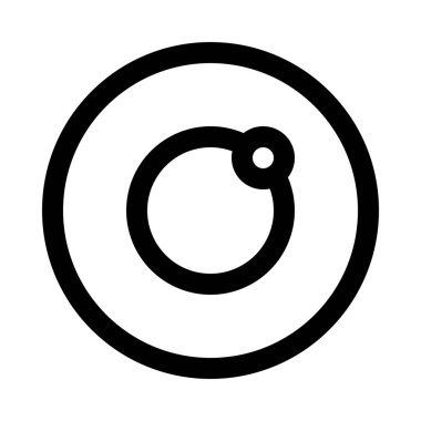 optik lens kamera arka plan izole kapatmak