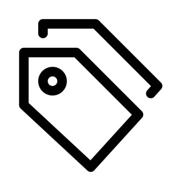 fiyat etiketleri beyaz arka plan üzerinde izole kapatmak