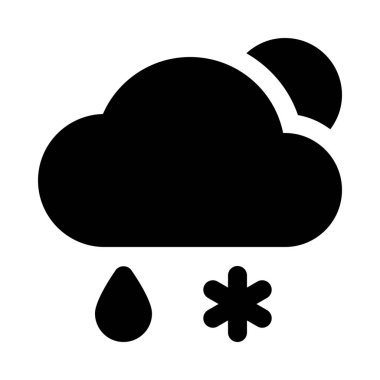 karla karışık yağmur gün arka plan yakın çekim