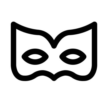 parti maskesi arka plan yakın çekim