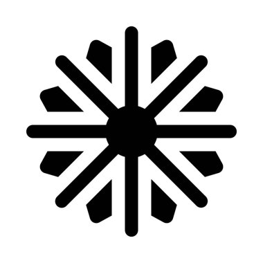 Basit yıldız kar tanesi arka plan yakın çekim