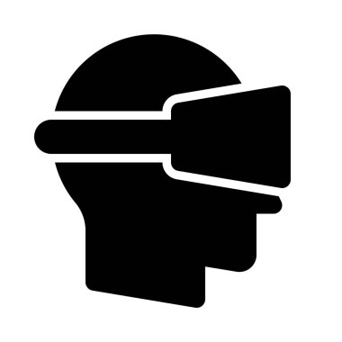 VR kulaklık aygıtı arka plan yakın çekim